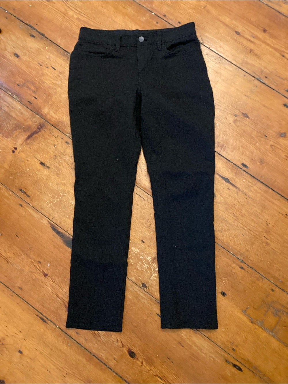 Calvin Klein Men's Black Slim Straight Pants, Size 30x30